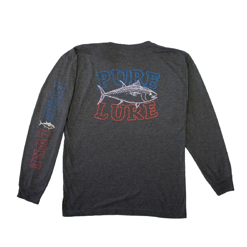 Fishing reel fast hold-PURE LURE - Fished Out Long Sleeve