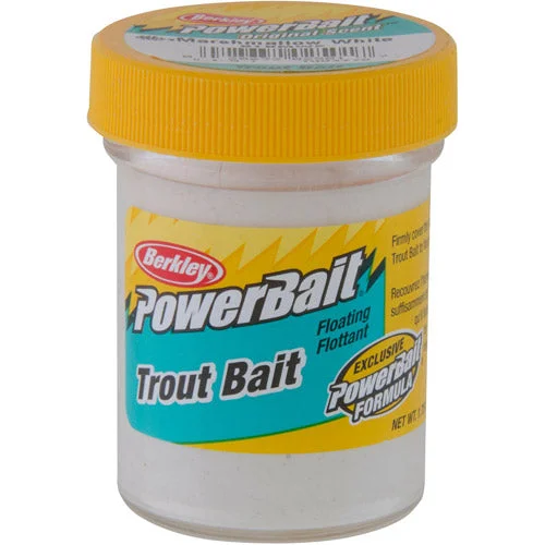 Fishing reel high hold-BTBMW2 Berkley Biodegrad. Trout Bait, 1.75 Oz. - Marshmallo