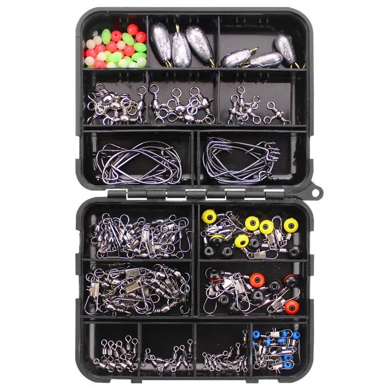 Fishing rod surf pouch-160pcs Fishing Accessories Set