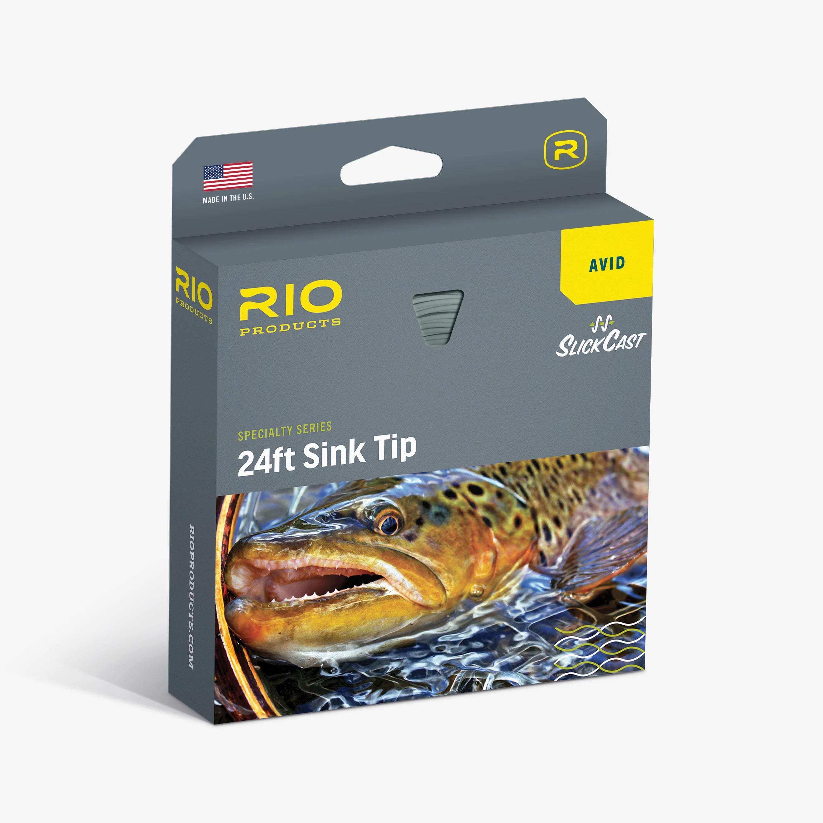 Fishing reel lightweight strength-Rio Avid 24' Sink Tip