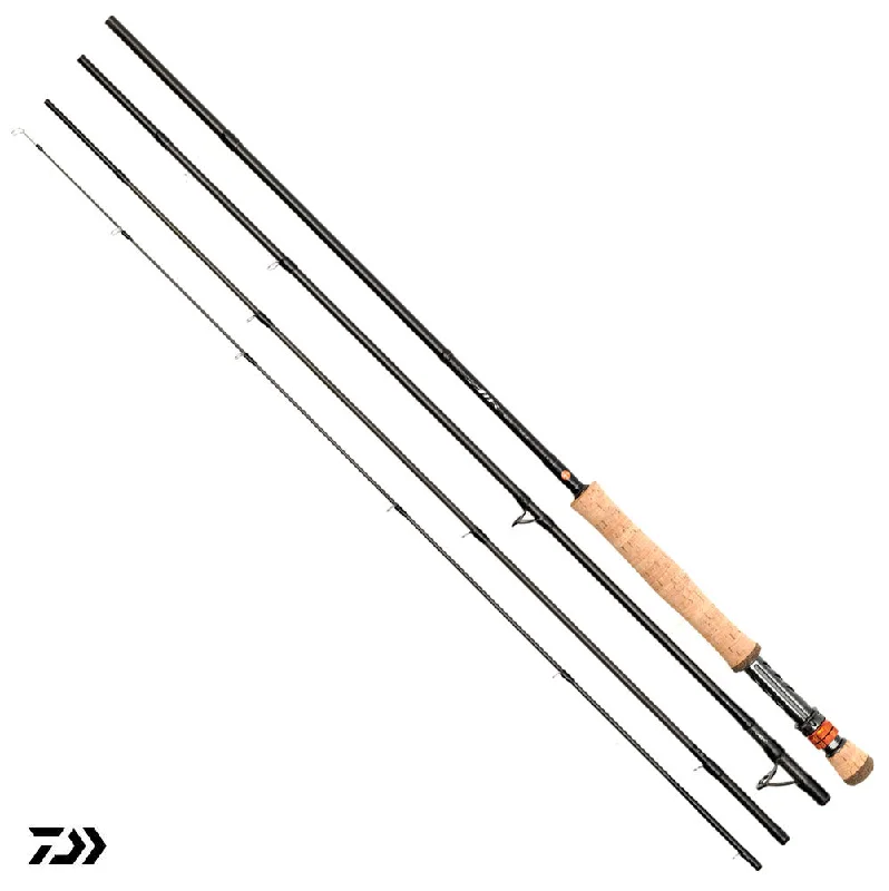 Fishing tackle stackable case-Ex Display Daiwa Air AGS HM Trout Fly Rod - 9'6' / #8 / 4pc - AIRF968-AU