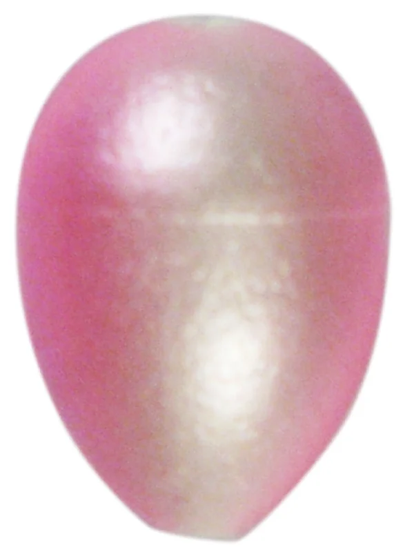 Glossy Pearl White & Fluorescent Pearl Pink