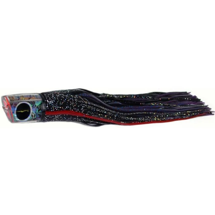 Fishing reel low support-Black Bart RPP Medium Heavy Tackle Lure - Black/Purple Fleck