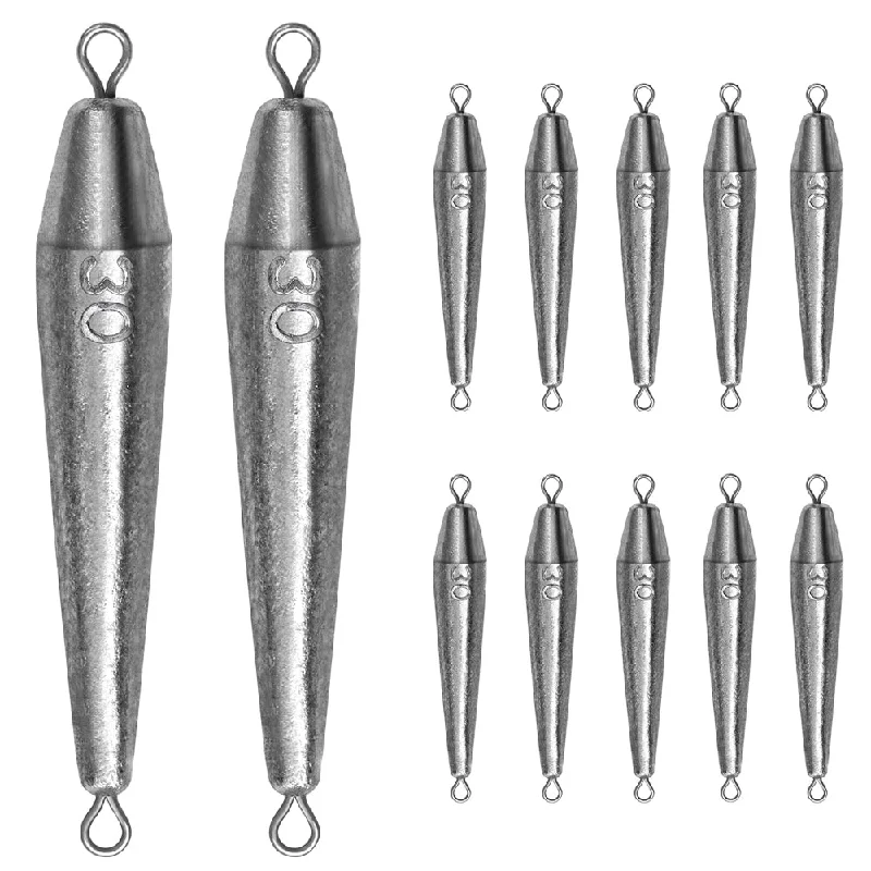 Fishing tackle side case-THKFISH 6 Sizes Trolling Sinkers Fishing Weights