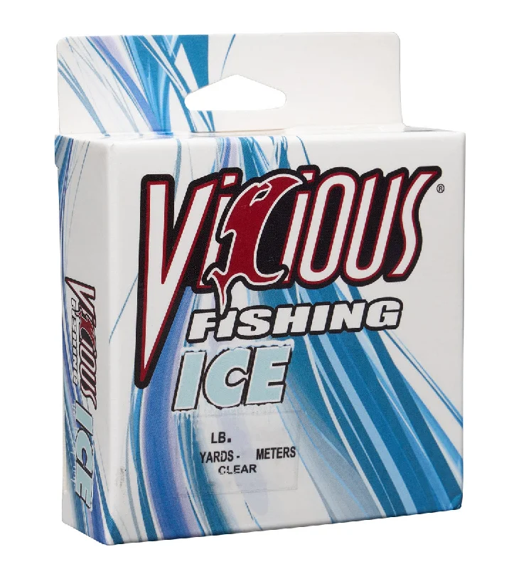 Fishing bait scent reach-Vicious Ice Clear Mono - 100 yards