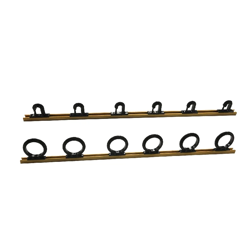 Gold Trac / Black Rod Holders