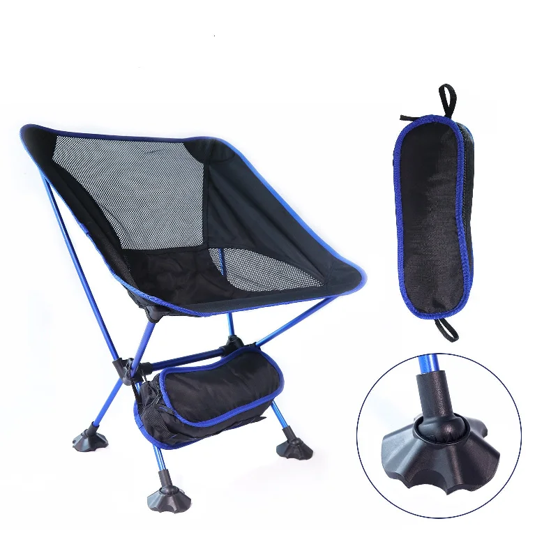 Fishing line thin stability-Foldable Fishing Chairs Bearing 330lb Weight w/ Stable Large Feet