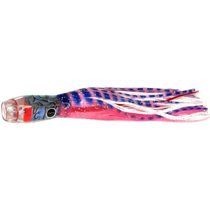 Fishing rod canoe holder-Black Bart Pro Jet Light Tackle Lure - Pink Tiger/White