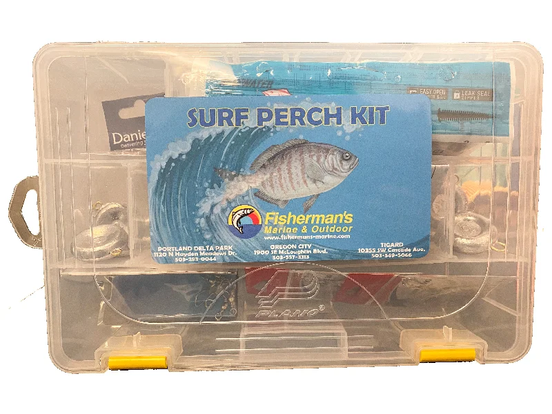 Fishing bait mixing case-Fisherman's Surf Perch Kit