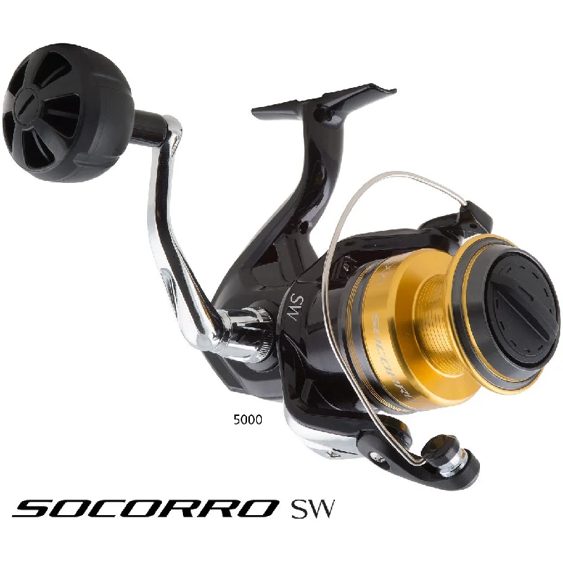 Fishing reel low strength-Shimano Socorro SW Spin Reels + Gift