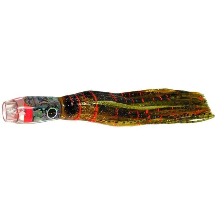 Fishing reel quick strength-Black Bart Pro Jet Light Tackle Lure - Brown Gold Orange/Gold Dot