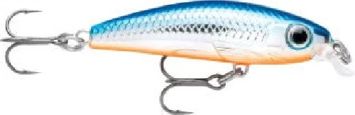 Fishing reel quick strength-Rapala Ultra-Light Minnow Silver Blue