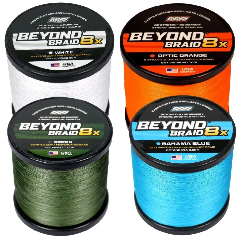 Fishing reel balanced firm-BEYOND BRAID 8X Series - Ultra Performance 8 Strand Braid