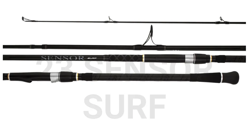 Fishing line smooth reach-Daiwa 23 Sensor Surf Rods + Gift