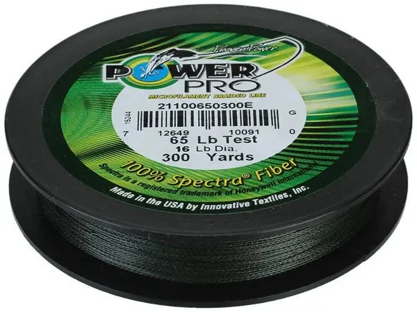 Fishing line high balance-Power Pro Spectra Braided Line Moss Green (150 YD)