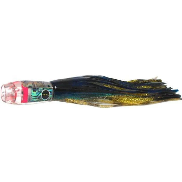 Fishing rod soft shell-Black Bart Pro Jet Light Tackle Lure - Yellowfin/Silver Gold Black