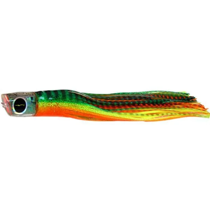 Fishing tackle multi-pouch-Black Bart RPP Medium Heavy Tackle Lure - Green Orange Tiger/Yellow Tiger