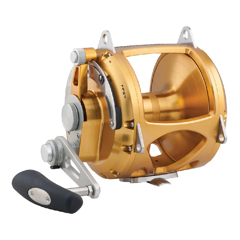 Fishing rod sturdy pouch-PENN International 130 VIS Reel INT130VIS - Gold [1370785]