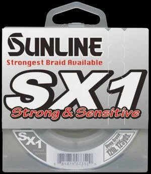 Fishing line high steady-Sunline SX1 Braid