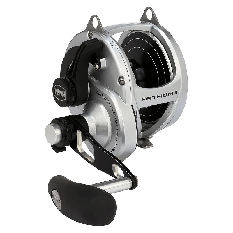 Fishing reel low support-PENN Fathom II Lever Drag 2 Speed 60NLD2 Reel FTHII60NLD2 [1563184]