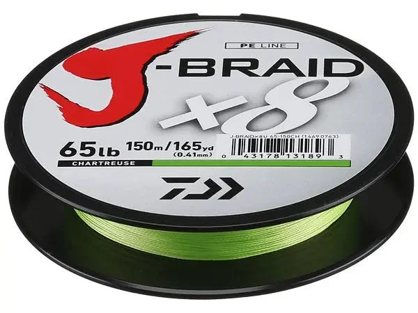 Fishing bait live balance-Daiwa J-Braid X8 Braided Line (330 Yd) Dark Green