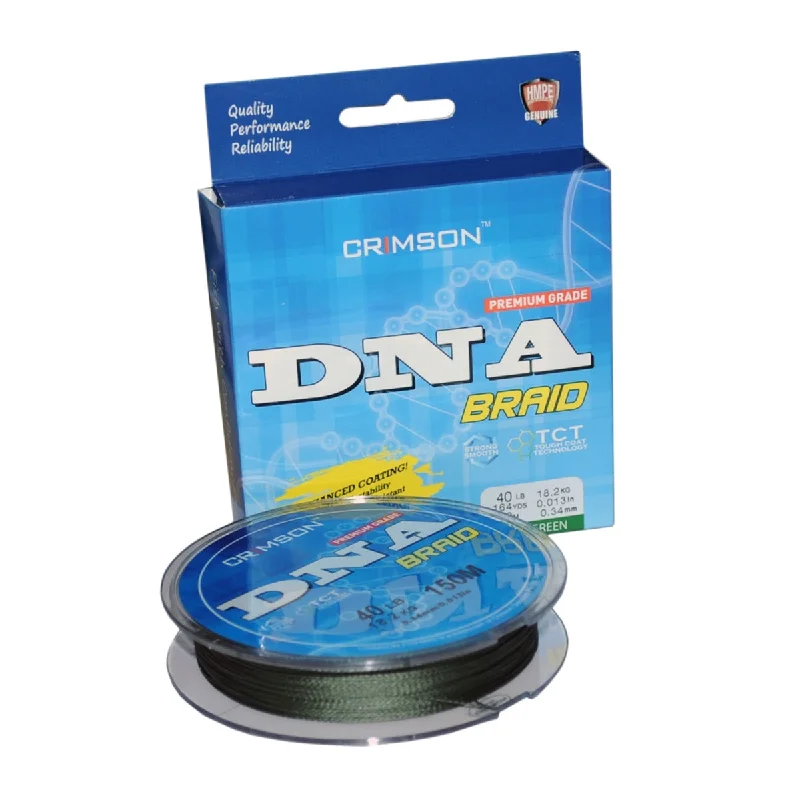 Fishing bait scent reach-Crimson DNA Braided Line | 0.16mm- 0.46mm | 150-300m