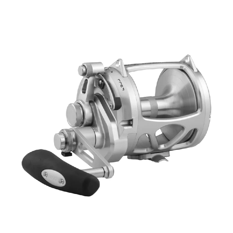 Fishing line knot stability-PENN International 50 VISWS INT50VISWS 2-Speed Conventional Reel - Silver [1419233]