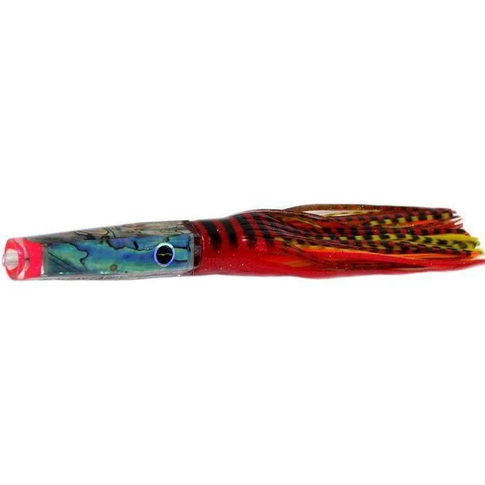 Fishing bait mixing case-Black Bart Rum Cay Candy Light Tackle Lure - Red Tiger Yellow Tiger