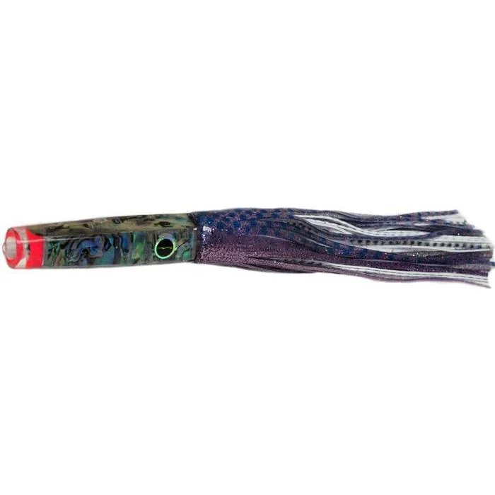 Fishing reel lightweight hold-Black Bart Rum Cay Candy Light Tackle Lure - Purple Dot/White Dot