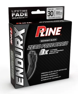 Fishing tackle utility pouch-P-Line Endurx Zero Fade Braid 8x