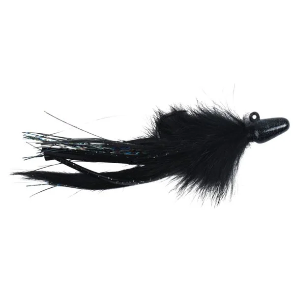 Fishing rod heavy pouch-Yakima Bait Twitcher Jig - 3/8 Oz. - Black