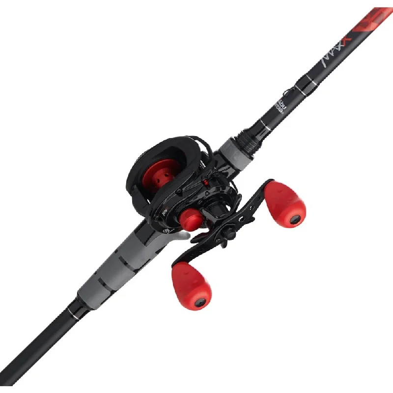 Fishing reel precision strength-Abu Garcia Max X Black 1-Piece Baitcast Combo