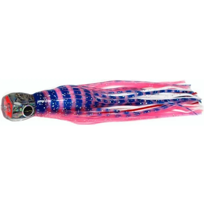 Fishing reel high support-Black Bart Tuna Candy Light Tackle Lure - Pink Tiger/White