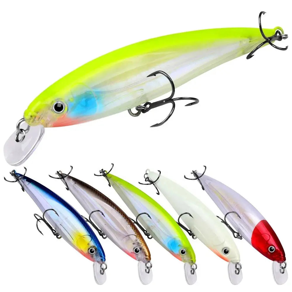 Fishing rod quick case-Lureswholesale® Luminous Minnow Fishing Lure