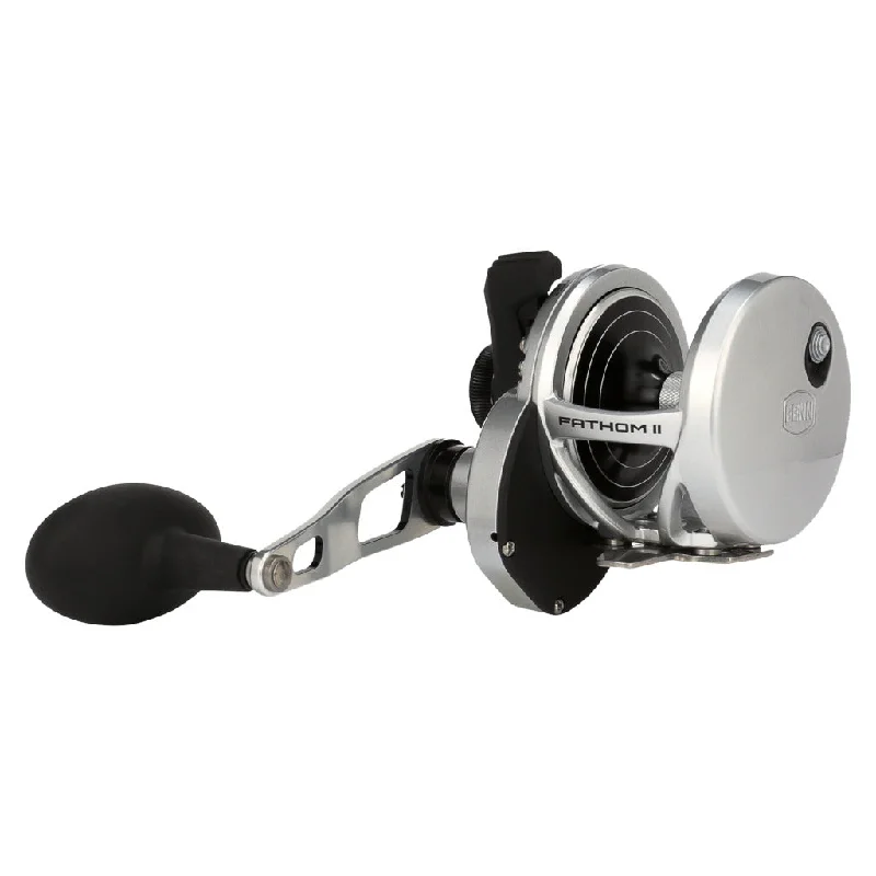 Fishing rod canoe holder-Penn Fathom II Lever Drag Reels