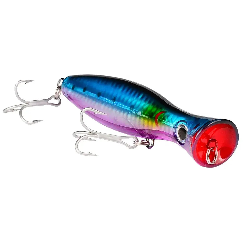 Fishing line cast firm-Lureswholesale® Saltwater Fishing 125mm 42.5g Topwater Hard Popper Lure