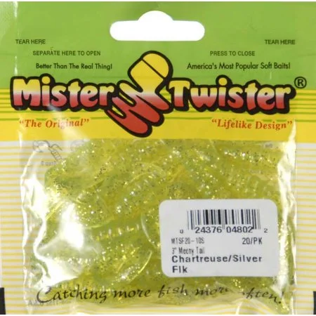 Fishing hook rust support-Mister Twister Meeny Tail Lure