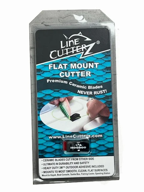 Fishing line cast steady-Line Cutterz Flat Mount Hoodoo Cutter