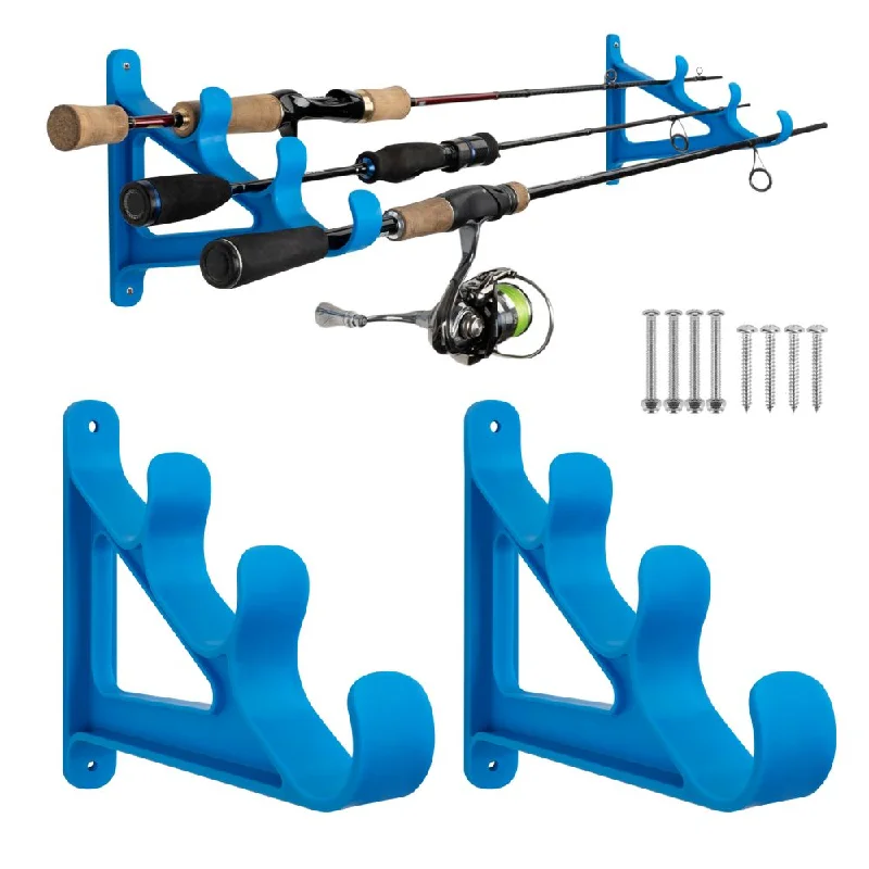 Fishing line cast balance-THKFISH Fishing Rod Storage Holders for Garage