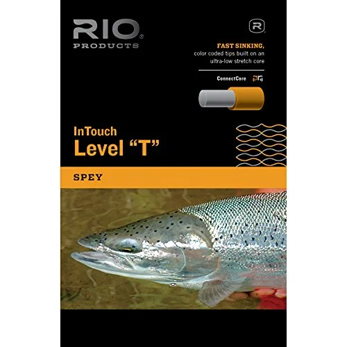 Fishing reel low strength-RIO T Tips in-Touch Freshwater Spey Line - T-14 (8-9 Ips)