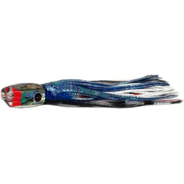 Fishing line high balance-Black Bart Pelagic Breakfast Light Tackle Lure - Blue/White