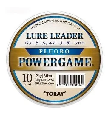 Fishing reel low balance-Toray Powergame Flurocarbon