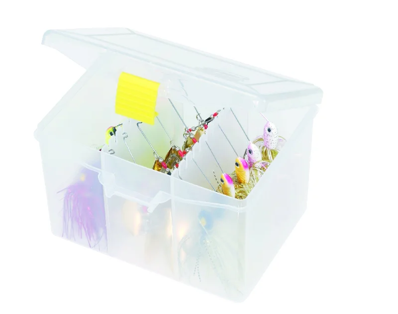 Fishing rod canoe holder-Plano ProLatch Spinnerbait Storage Box