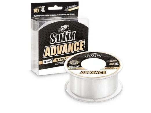 Fishing reel smooth reach-Sufix Advance Monofilament