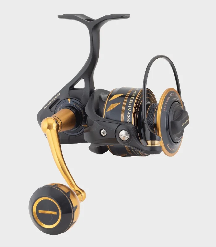 Fly fishing reel lightweight-Penn Slammer IV Reels + Gift