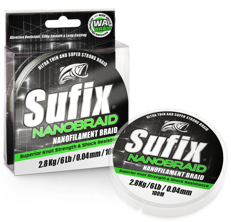 Fishing tackle soft pouch-Sufix NanoBraid