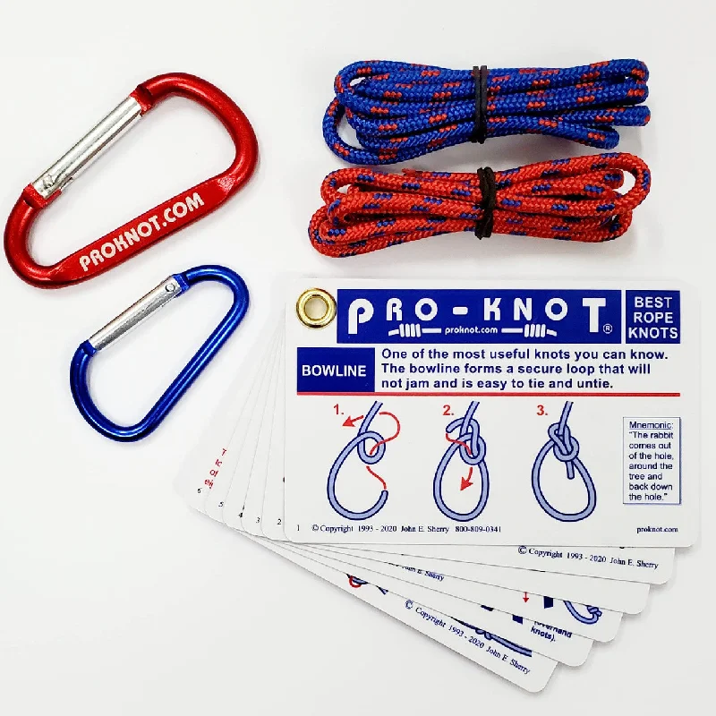 Fishing rod pier case-Knot Tying Cards - Knot Tying Kit | Pro-Knot