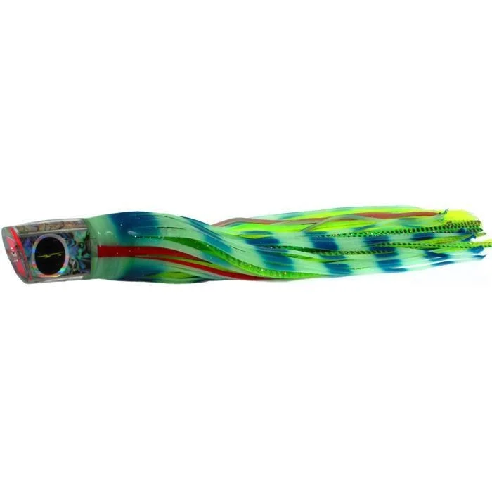 Fishing line cast stability-Black Bart RPP Medium Heavy Tackle Lure - Glow/Green Chartreuse