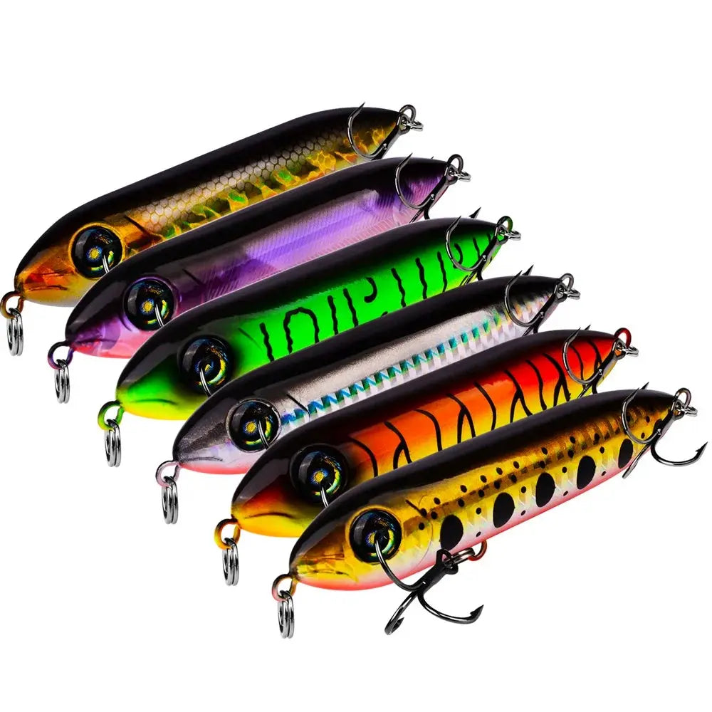 Fishing rod raft mount-Lureswholesale® Popper 100mm 12g Super Spook Topwater Fishing Lure