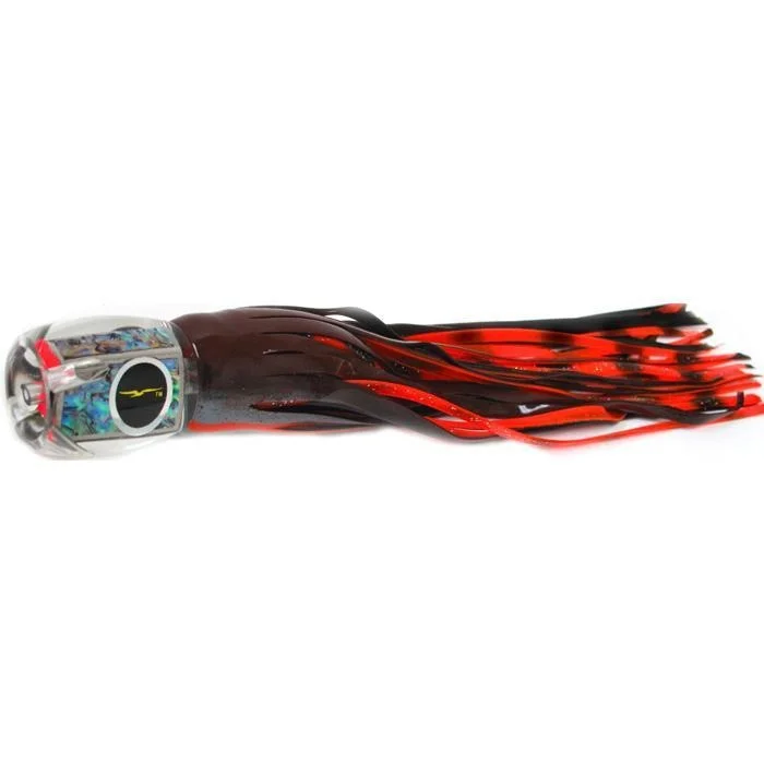 Fishing line cast hold-Black Bart Saint Thomas Prowler Medium Heavy Tackle Lure - Petro/Orange